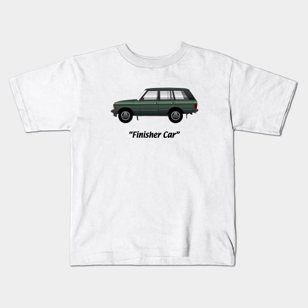 Finisher Car - It's Always Sunny Kids T-Shirt by Jspa